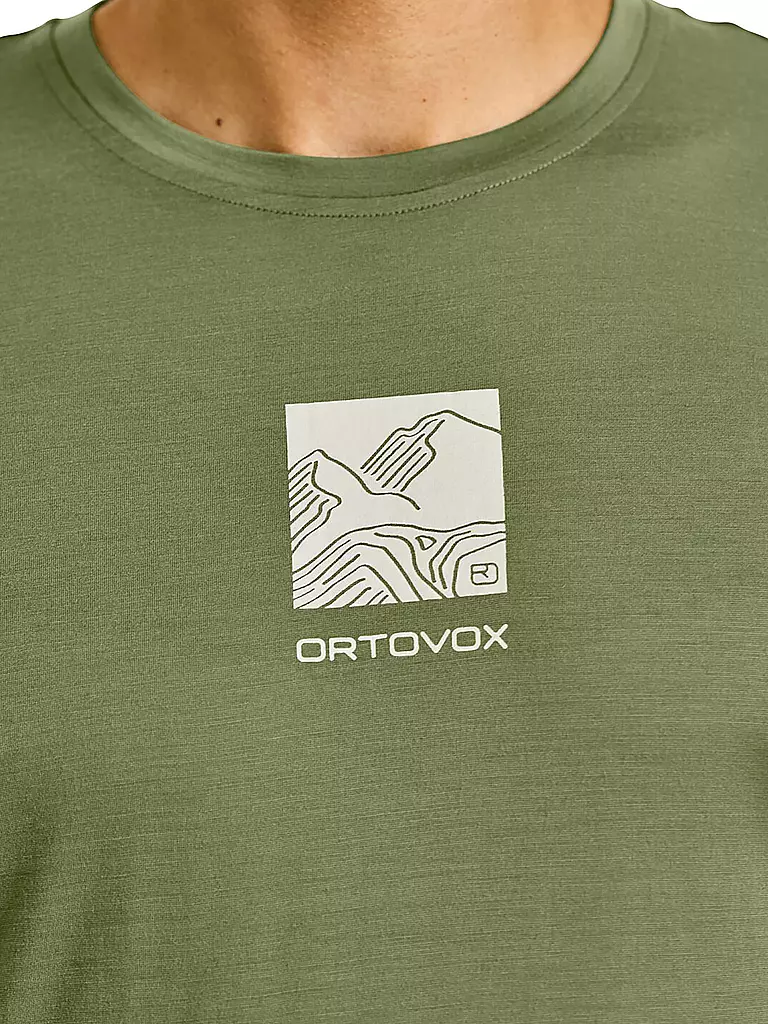 ORTOVOX | T-shirt de sport pour homme Tec Abstract TS 120COOL |