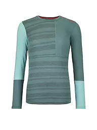 ORTOVOX | T-shirt Femme Rock'n'Wool 185 | Vert foncé