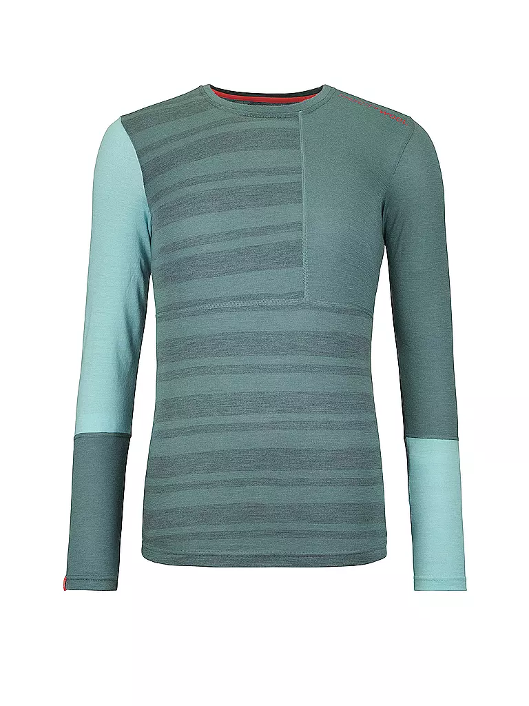 ORTOVOX | T-shirt Femme Rock'n'Wool 185 | Vert foncé