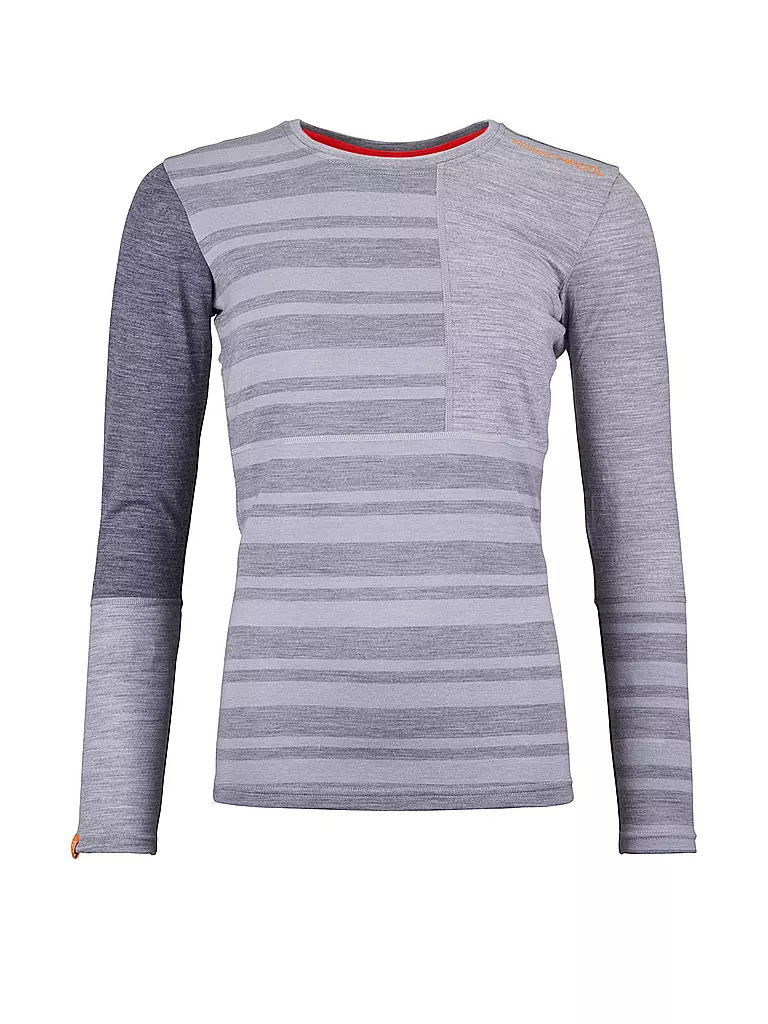 ORTOVOX | T-shirt Femme Rock'n'Wool 185 | Gris clair