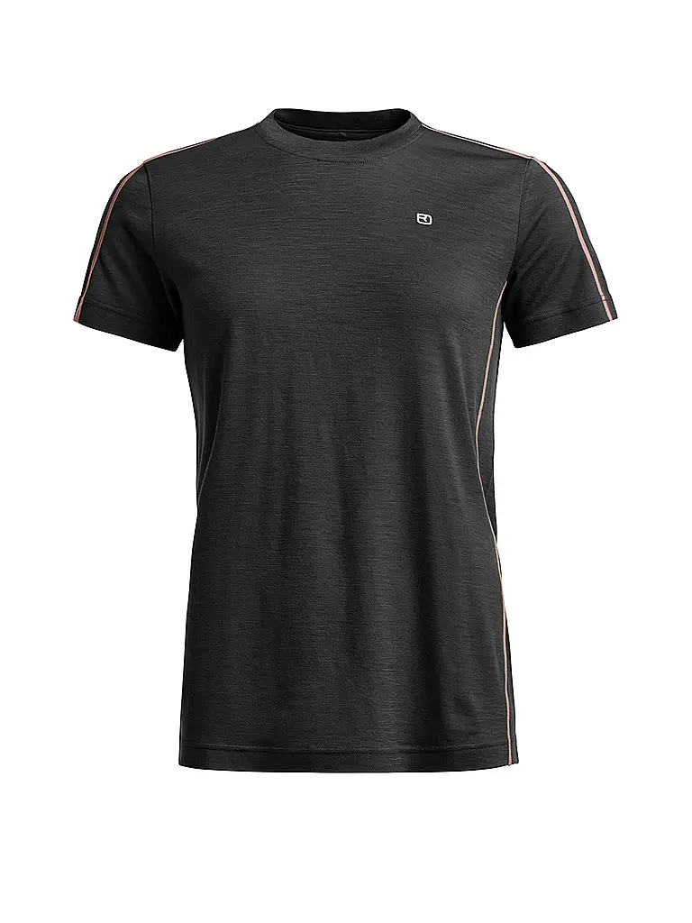 ORTOVOX | T-shirt Femme Rock'n'Wool 185 | Noir