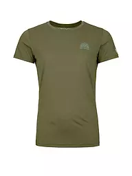 ORTOVOX | T-shirt fonctionnel pour femmes 120 COOL Tec Stripe | Olive