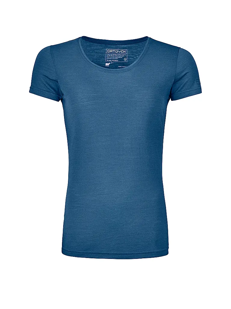ORTOVOX | T-shirt fonctionnel femme 150 Cool Clean | Bleu