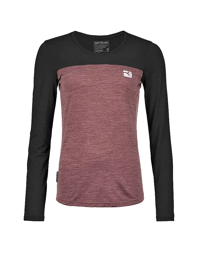 ORTOVOX | T-shirt fonctionnel femme 150 Cool Logo | Noir