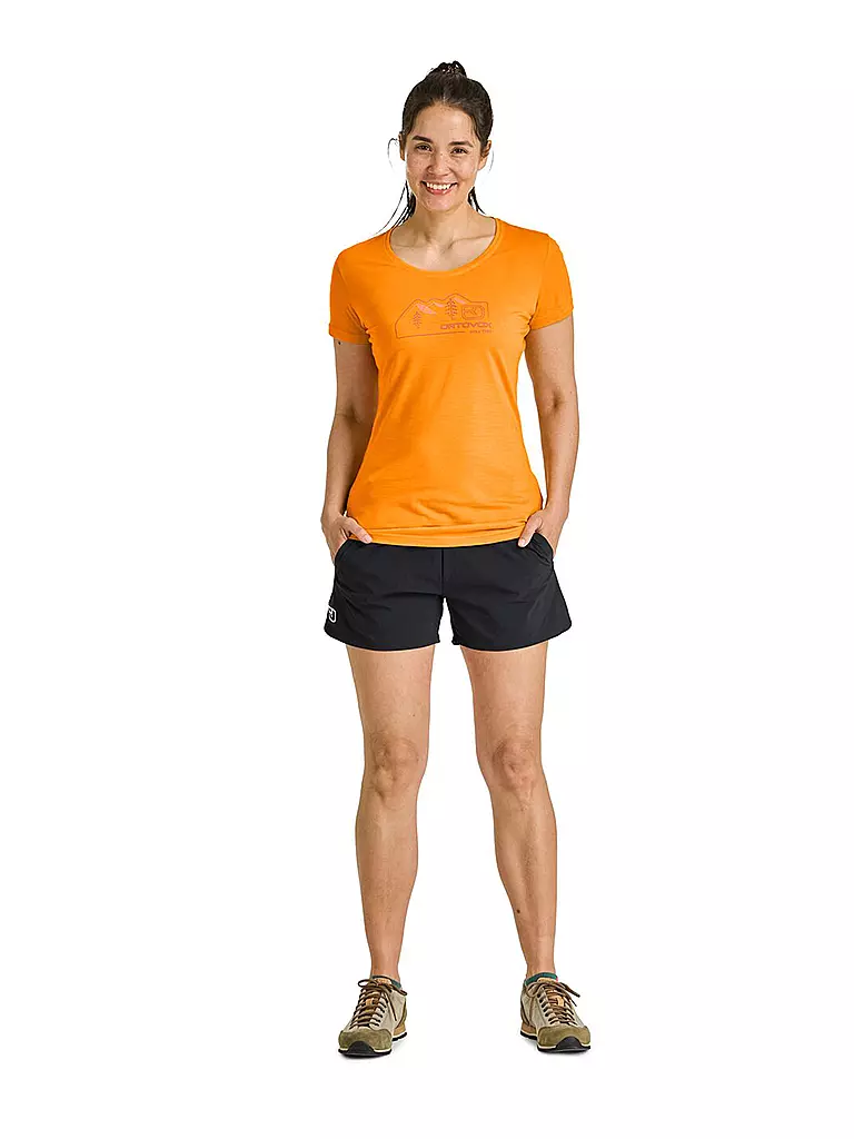 ORTOVOX | T-shirt fonctionnel femme 150 COOL Vintage | Orange