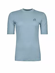 ORTOVOX | T-shirt fonctionnel femme 185 Merino MTN Hug | Bleu clair