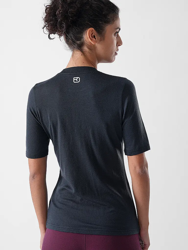 ORTOVOX | T-shirt fonctionnel femme 185 Merino MTN Hug | 