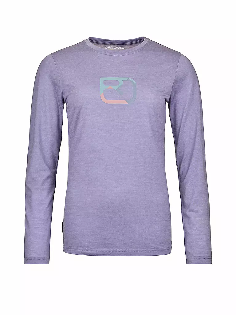 ORTOVOX | T-shirt fonctionnel femme Mountain Silhouette 150 Cool Tencel | Lilas