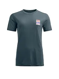 ORTOVOX | T-shirt fonctionnel femme MTN Gradient 140 Cool TS | Pétrole