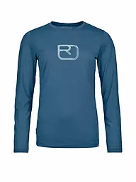 ORTOVOX | T-shirt fonctionnel femme Mountain Silhouette 150 Cool Tencel | Bleu