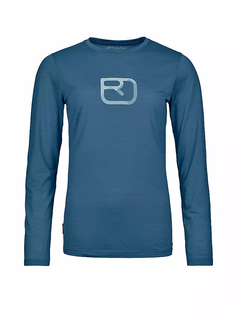 ORTOVOX | T-shirt fonctionnel femme MTN Silhouette 150 COOL Tencel | Bleu