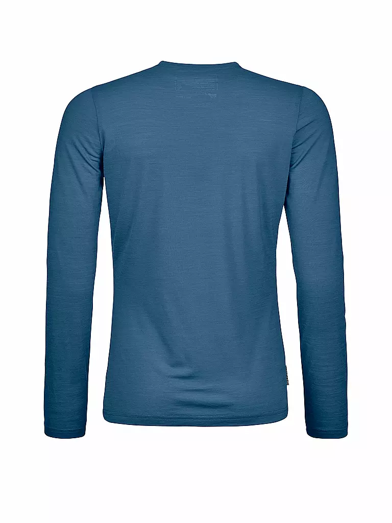 ORTOVOX | T-shirt fonctionnel femme MTN Silhouette 150 COOL Tencel | Bleu