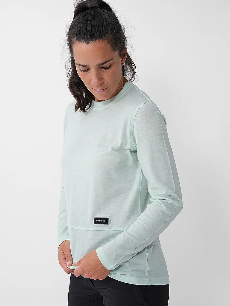 ORTOVOX | T-shirt fonctionnel femme Patch 185 Merino | 