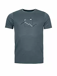ORTOVOX | Herren Funktionsshirt Peak Focus 150 COOL Tencel | Pétrole