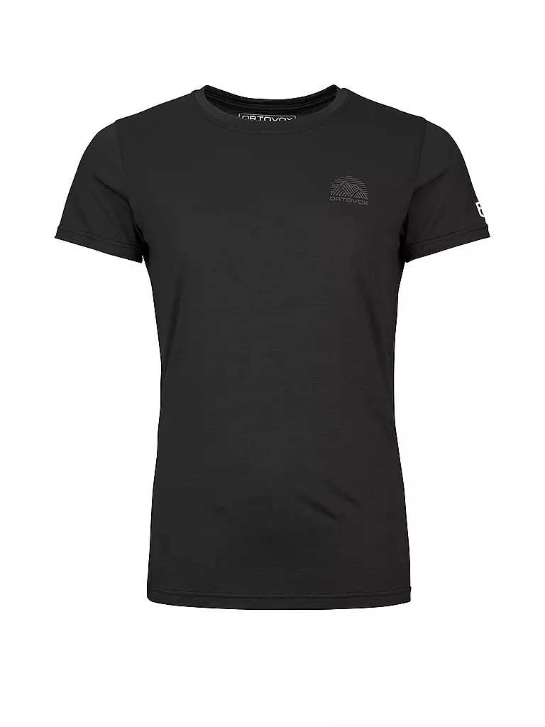 ORTOVOX | T-shirt fonctionnel pour femmes 120 COOL Tec Stripe | Noir