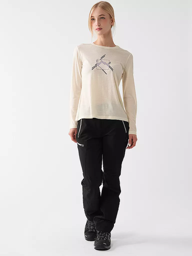 ORTOVOX | T-shirt fonctionnel pour femmes Cutout 185 Merino | Blanc