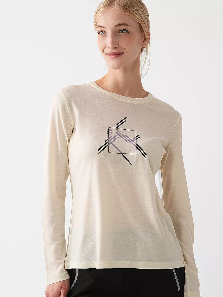 ORTOVOX | T-shirt fonctionnel pour femmes Cutout 185 Merino | Blanc
