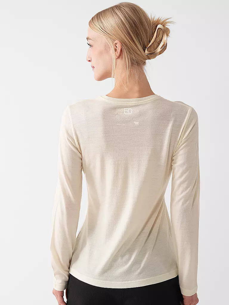 ORTOVOX | T-shirt fonctionnel pour femmes Cutout 185 Merino | Blanc