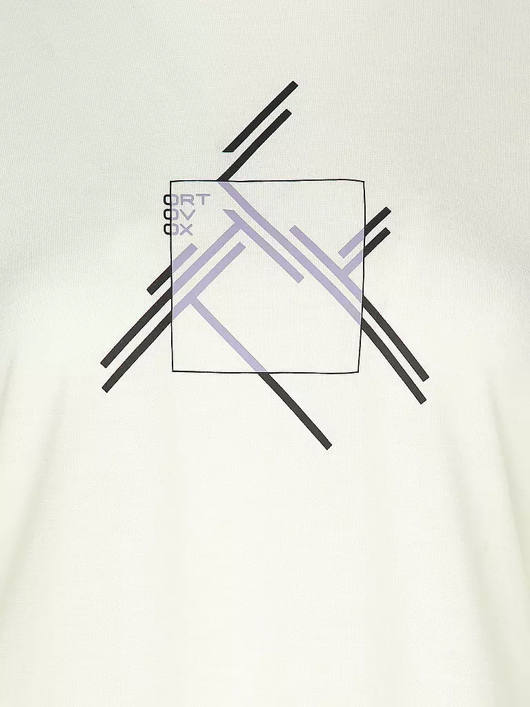 ORTOVOX | T-shirt fonctionnel pour femmes Cutout 185 Merino | Blanc