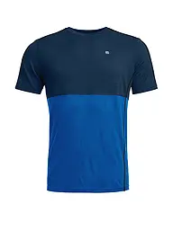 ORTOVOX | T-shirt homme Rock'n'Wool 185 | Bleu