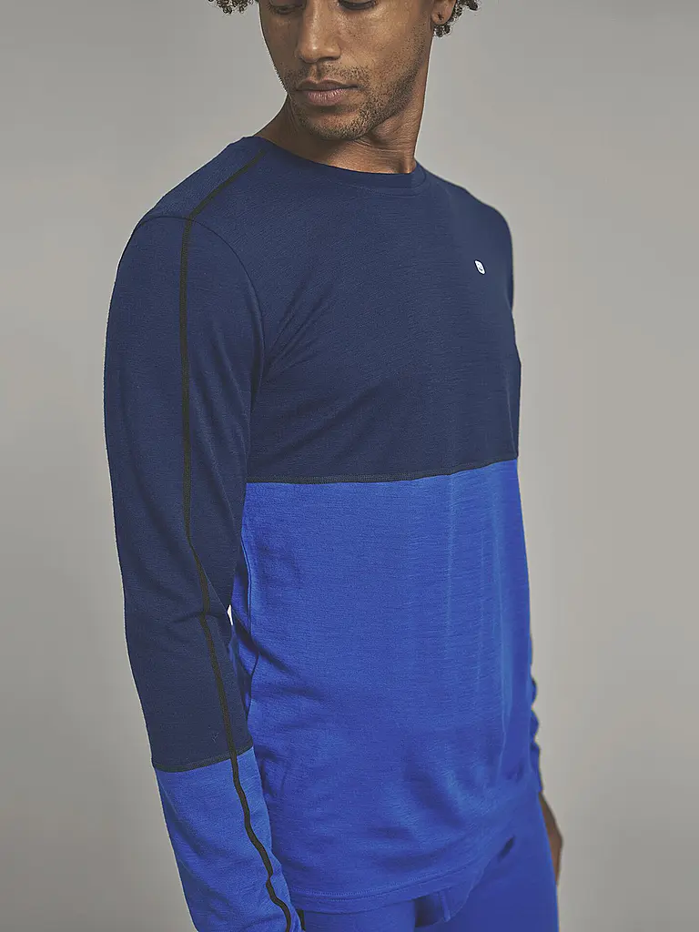 ORTOVOX | T-shirt homme Rock'n'Wool 185 | Bleu
