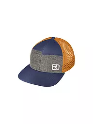 ORTOVOX | Trucker-Kappe Logo Air | Bleu foncé