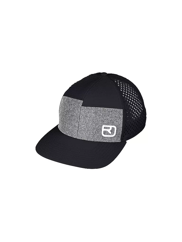 ORTOVOX | Trucker-Kappe Logo Air | Noir