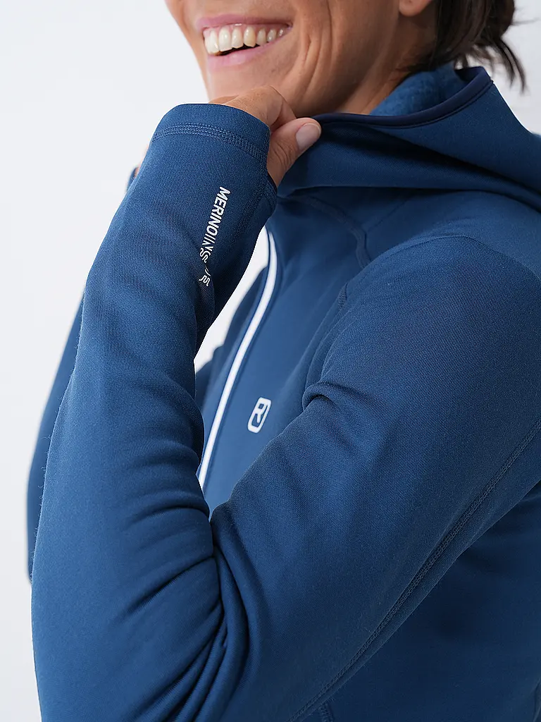 ORTOVOX | Veste à capuche en polaire pour femme |