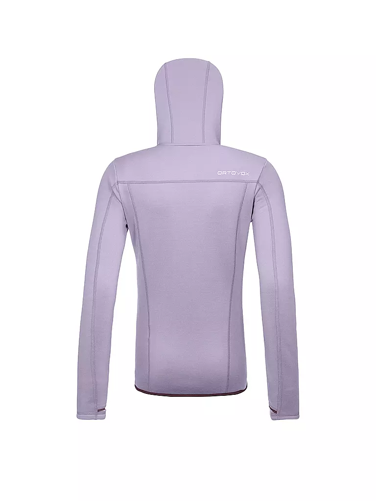 ORTOVOX | Veste à capuche en polaire pour femmes | Lilas