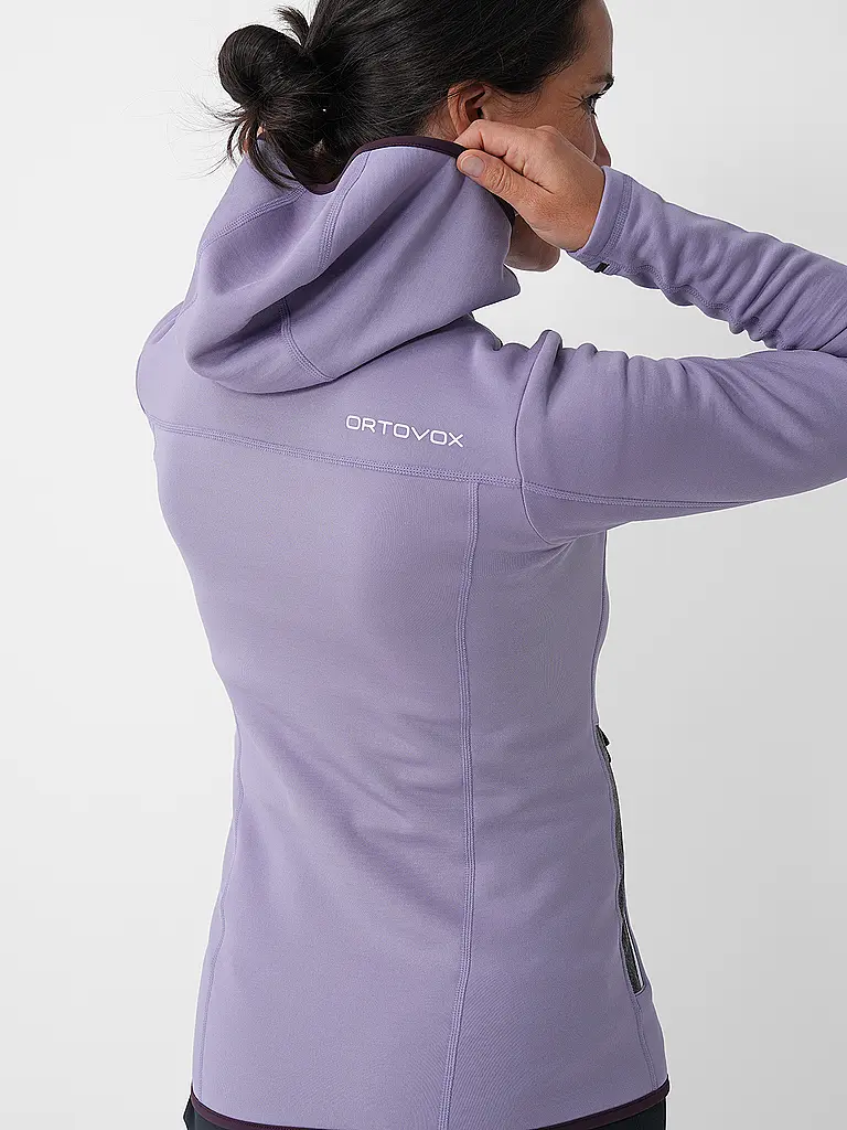 ORTOVOX | Veste à capuche en polaire pour femmes |