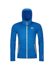 ORTOVOX | Veste à capuche en polaire pour homme | Bleu