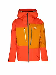 ORTOVOX | Veste de randonnée Deep Shell 3L pour hommes | Orange