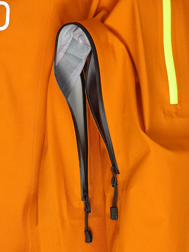 ORTOVOX | Veste de randonnée Deep Shell 3L pour hommes | Orange