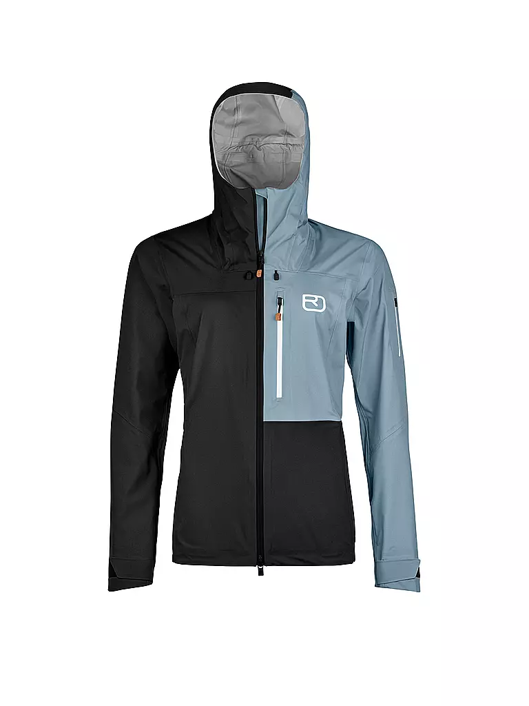 ORTOVOX | Veste de randonnée pour femme Ortler 3L à capuche | Noir