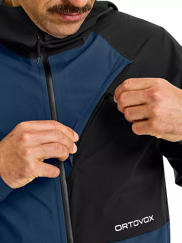ORTOVOX | Veste de randonnée pour homme Piz Selva 2.5L à capuche |