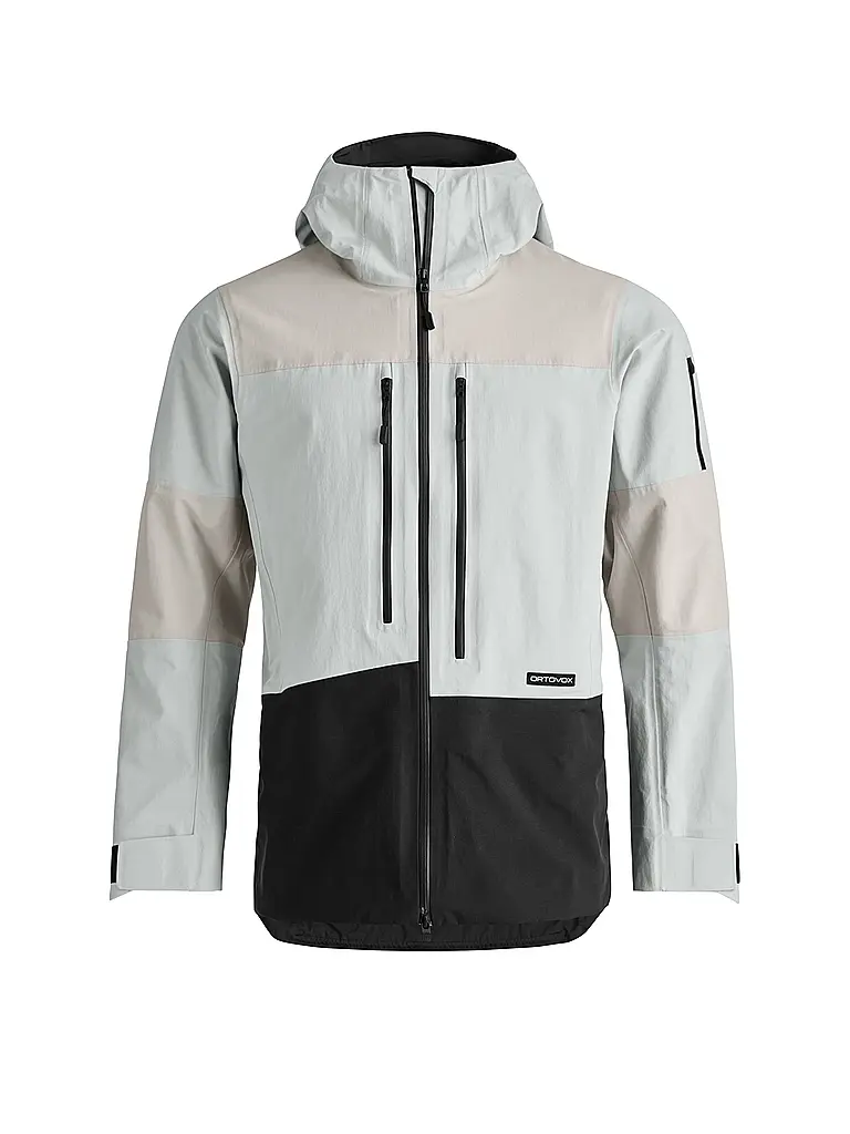 ORTOVOX | Veste de randonnée pour homme Ravince Free 3L à capuche | Beige