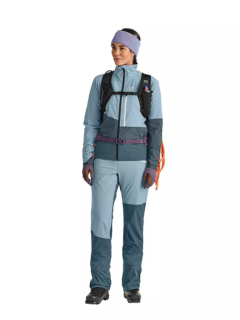 ORTOVOX | Veste de randonnée softshell femme Punta Berrino | Bleu clair