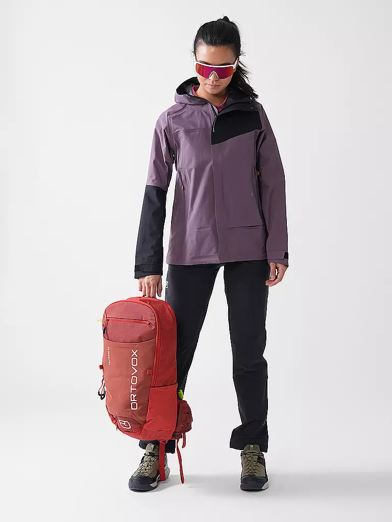 ORTOVOX | Veste Femme Seceda 3L à capuche | Lilas