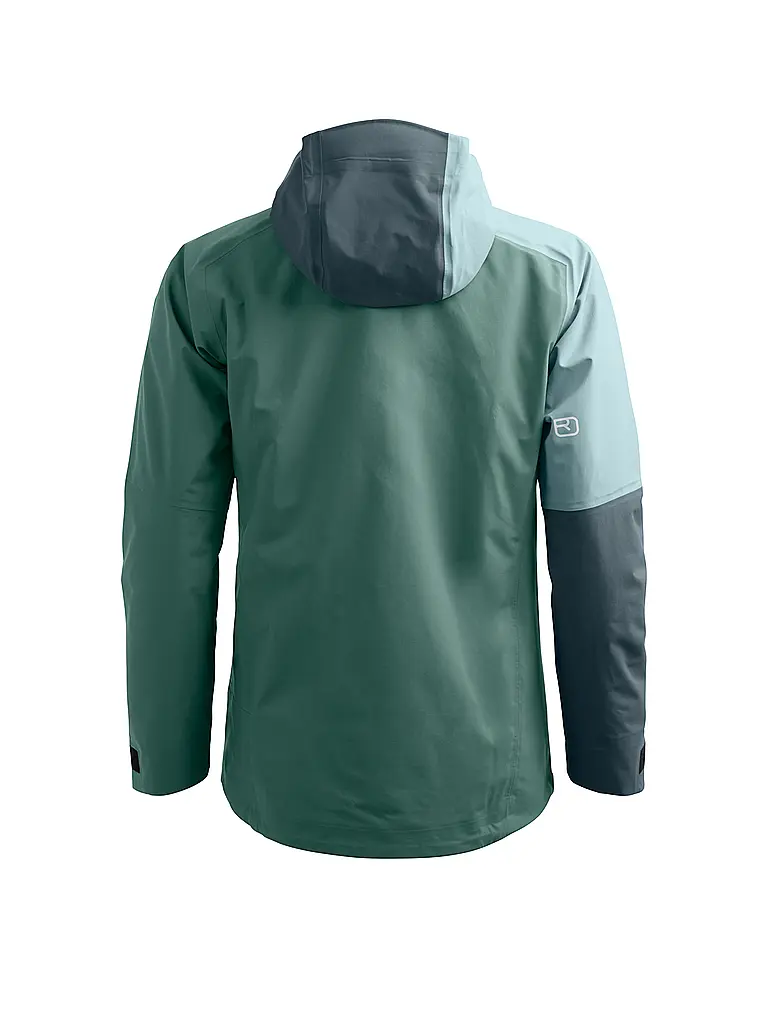 ORTOVOX | Veste Femme Seceda 3L à capuche | Vert foncé