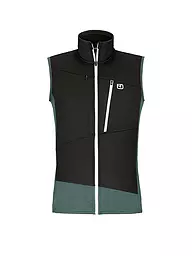 ORTOVOX | Veste Homme Polaire Grid | Pétrole