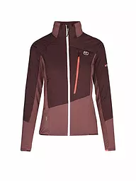 ORTOVOX | Veste hybride femme Westalpen | Rouge foncé