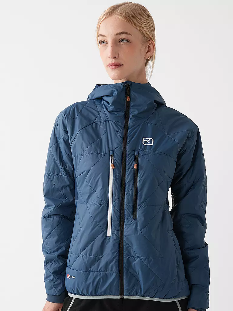 ORTOVOX | Veste isolante à capuche Piz Boé Swisswool pour femmes |