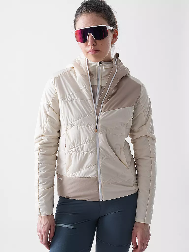 ORTOVOX | Veste isolante à capuche Piz Duan SW pour femmes | Beige