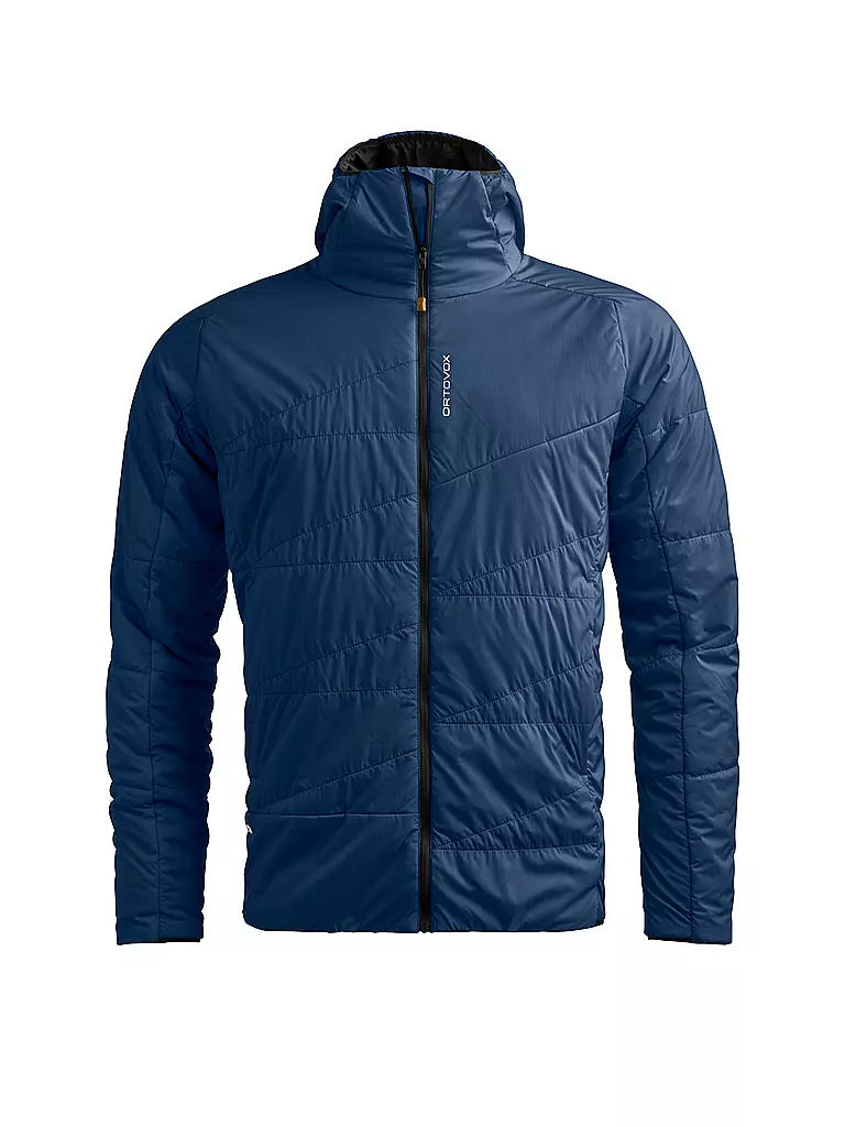 ORTOVOX | Veste isolante de randonnée pour homme Piz Duan SW à capuche | Bleu foncé