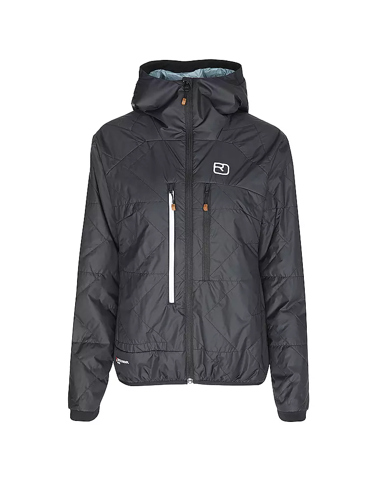 ORTOVOX | Veste isolante femme Piz Boé Swisswool à capuche | Noir