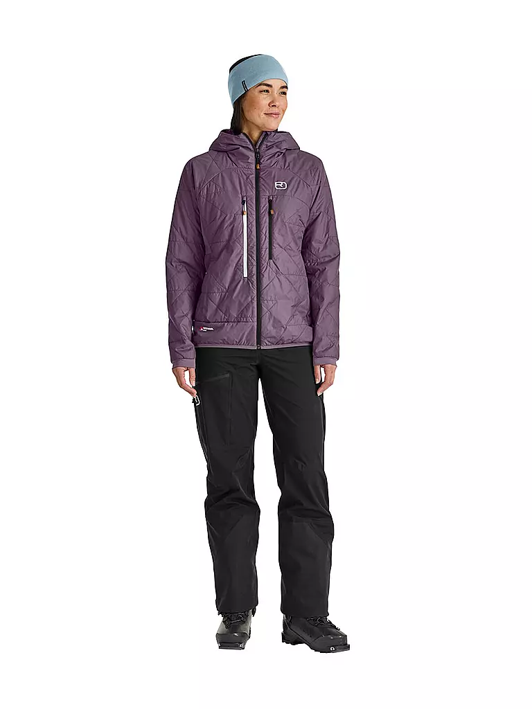 ORTOVOX | Veste isolante femme Piz Boé Swisswool à capuche | Baie