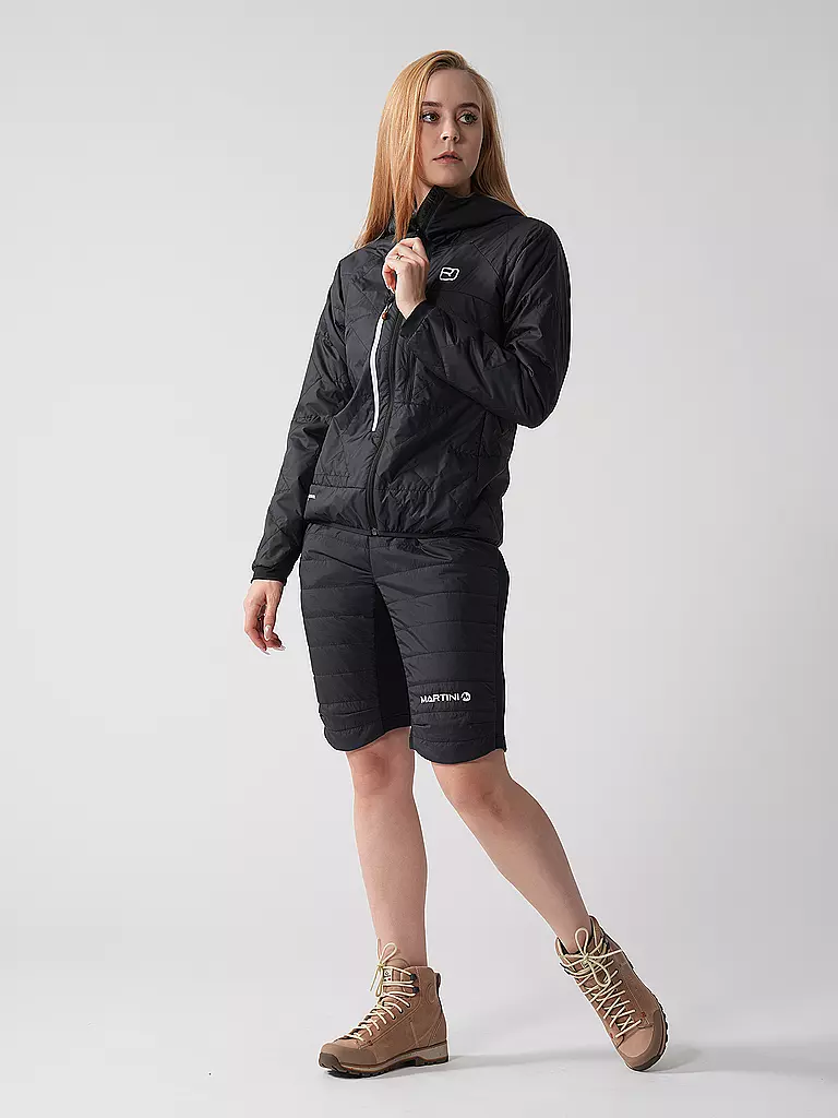 ORTOVOX | Veste isolante femme Piz Boé Swisswool à capuche | Noir