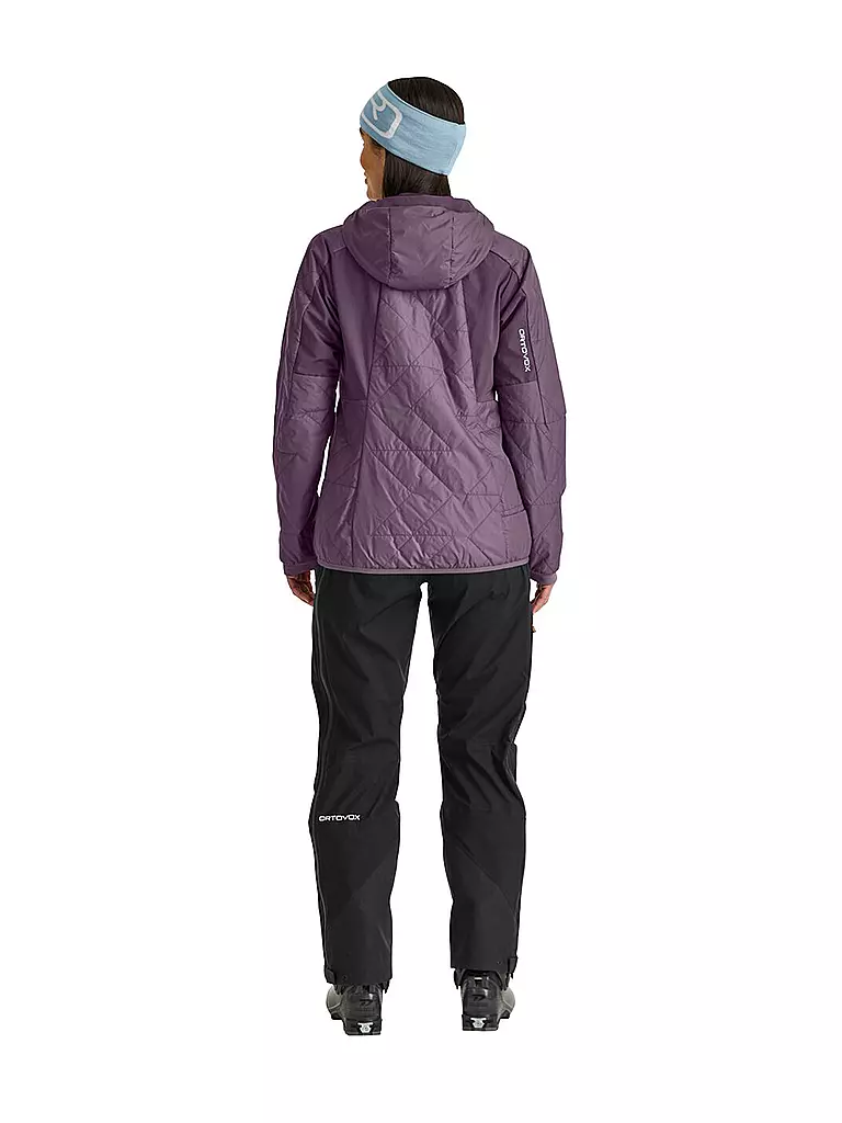 ORTOVOX | Veste isolante femme Piz Boé Swisswool à capuche | Baie