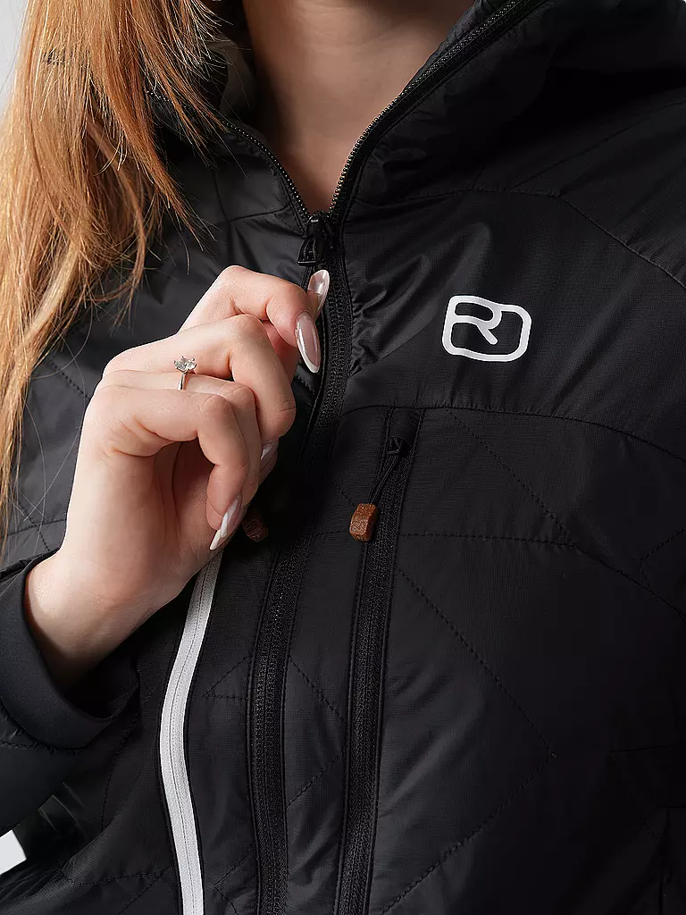 ORTOVOX | Veste isolante femme Piz Boé Swisswool à capuche | 