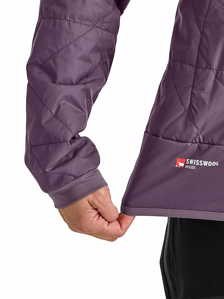 ORTOVOX | Veste isolante femme Piz Boé Swisswool à capuche | Baie